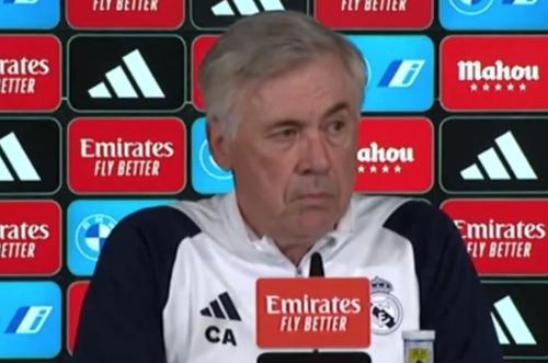 Carlo Ancelotti, conferință de presă înainte de Getafe - Real Madrid, foto: captură de ecran AS.com
