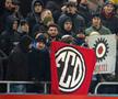 Suporterii lui Dinamo, alături de cei ai lui Southampton