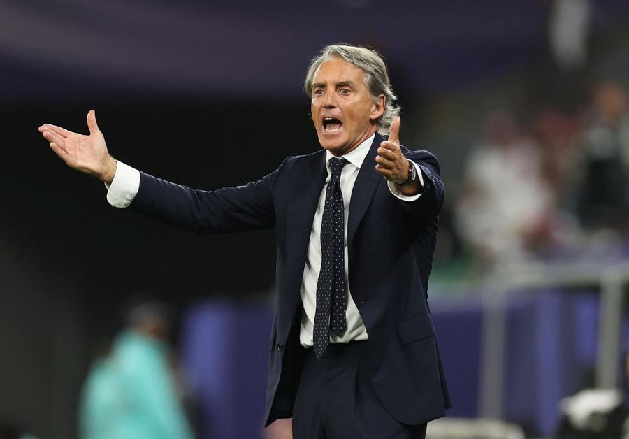 Roberto Mancini a devenit selecționerul Arabiei Saudite pe 27 august 2023 / Foto: Gulliver/GettyImages Roberto Mancini admite că a greșit când a mers la arabi: „M-am lăsat orbit de bani!”
