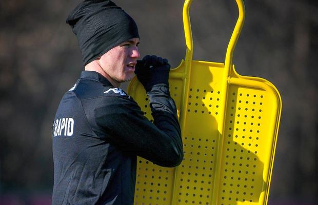 Veste bună pentru Rapid: Claudiu Petrila a revenit și se antrenează normal