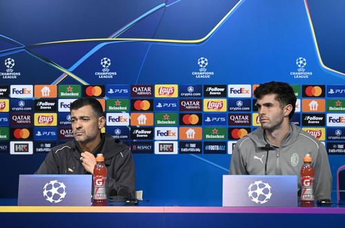 Christian Pulisic a încercat să ascundă la Zagreb ceea ce se întâmplă în vestiarul lui Milan / Foto: Imago