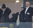 Gigi Becali, Ionuţ Luţu, Florin Vulturar şi Teia Sponte, în tribune la meciul FCSB - Manchester United 0-2 FOTO: Ionuţ Iordache (GSP)