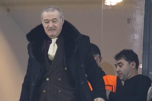 Gigi Becali, în tribune la meciul FCSB - Manchester United 0-2 FOTO: Ionuţ Iordache (GSP)