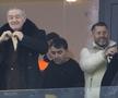 Gigi Becali, Ionuţ Luţu şi Florin Vulturar, în tribune la meciul FCSB - Manchester United 0-2 FOTO: Ionuţ Iordache (GSP)
