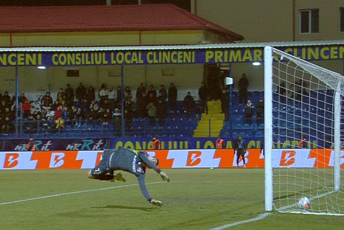 Golul lui Jordan Gele în Unirea Slobozia - Dinamo