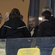 Gigi Becali, în tribune la meciul FCSB - Manchester United 0-2 FOTO: Ionuţ Iordache (GSP)
