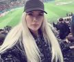 Laura Vicol, în tribune la FCSB - Manchester United