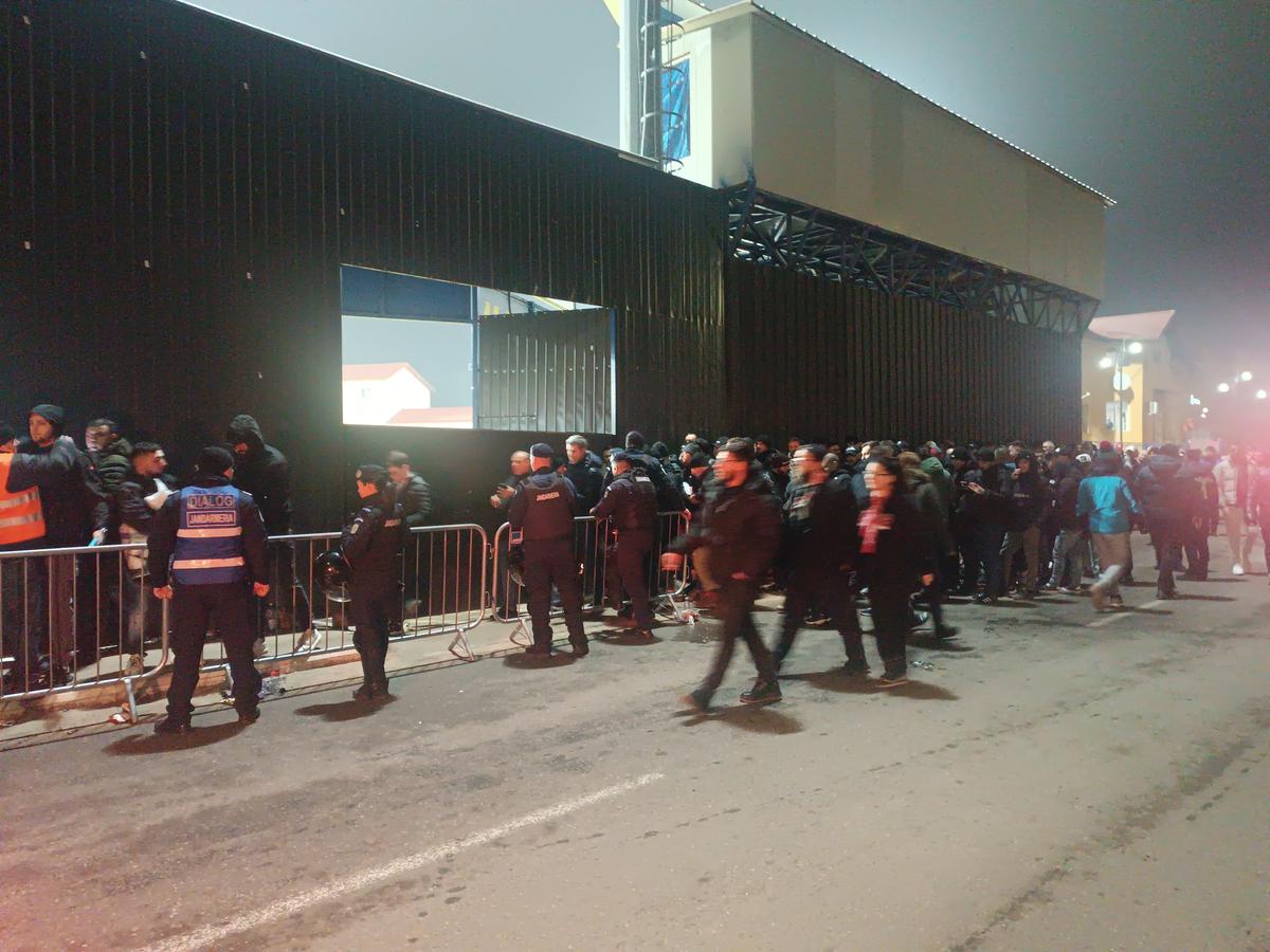 Unirea Slobozia - Dinamo, imagini înaintea partidei de la Clinceni