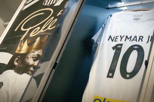 Neymar va purta numărul 10 la Santos