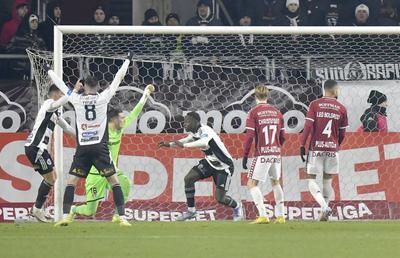 Impact instant! A înscris la debutul pentru U Cluj și a făcut liniște în Giulești