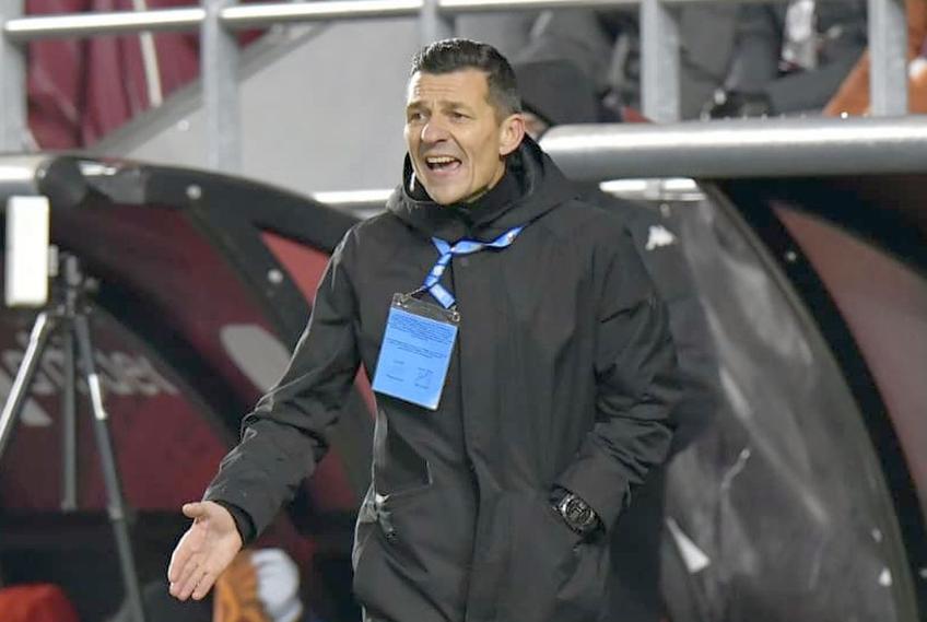 Costel Gâlcă, în Rapid - U Cluj // FOTO: Cristi Preda (GSP.ro)