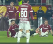A luat galben cu U Cluj și va rata meciul Hermannstadt - Rapid