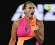 Aryna Sabalenka, în finala Australian Open // foto: Guliver/gettyimages