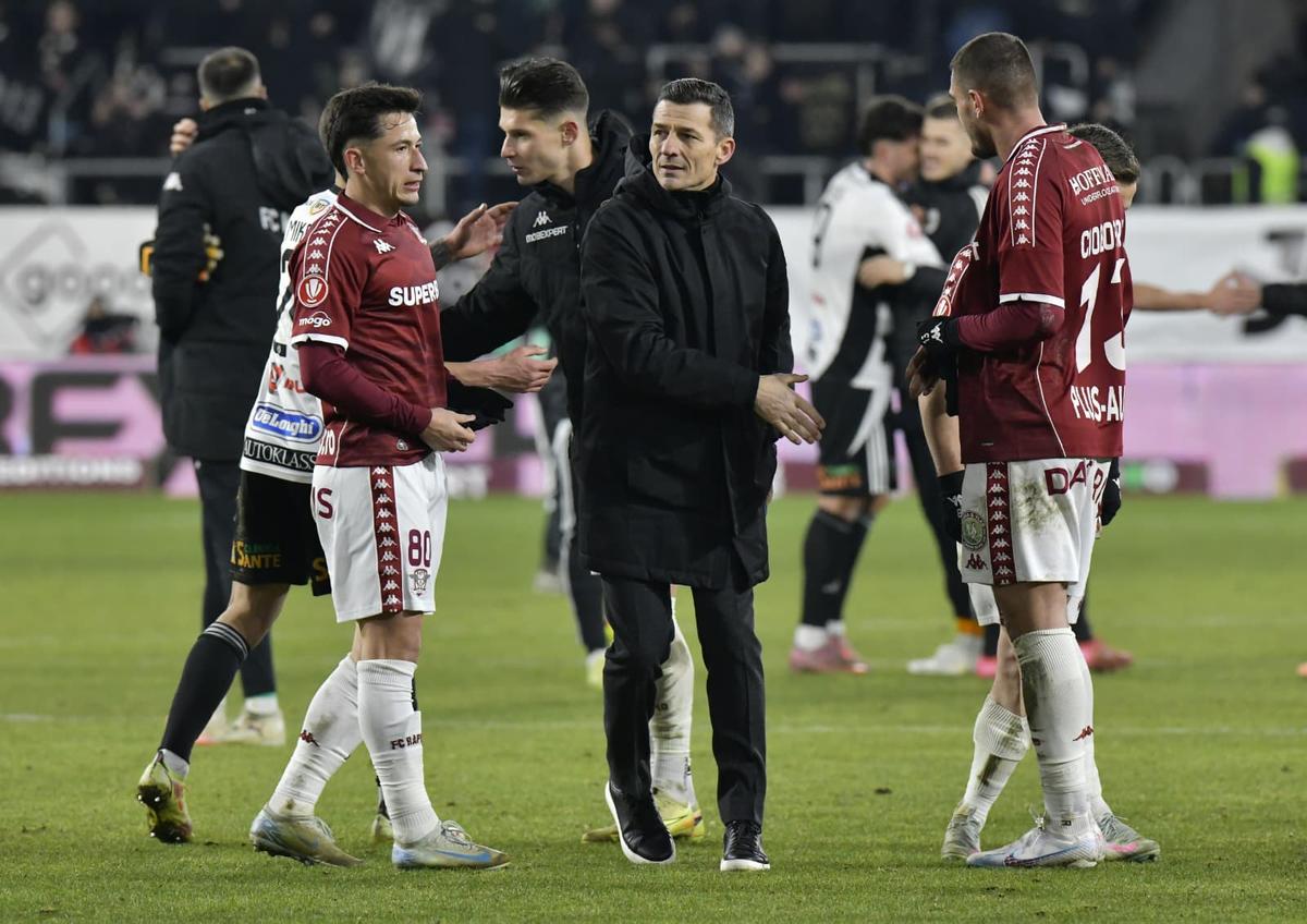 Cristi Săpunaru s-a speriat de ce a văzut în Rapid - U Cluj: „Nu ne-au lăsat să respirăm. Nu mai e timp!”