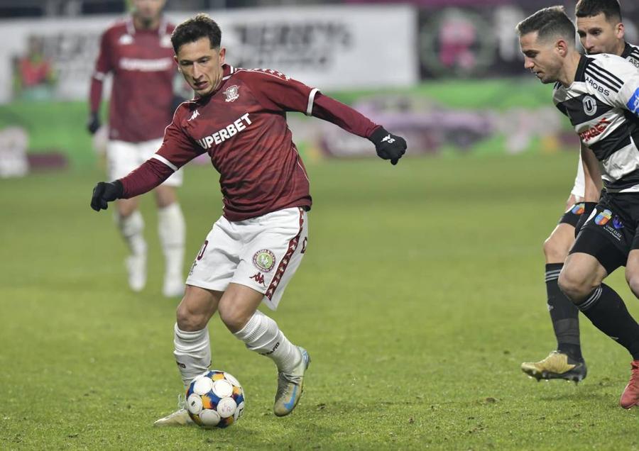 El a făcut franjuri Rapidul