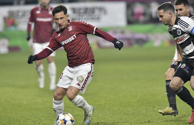 Olimpiu Moruțan, noul magnet de la Rapid » Ce arată raportul din eșecul cu U Cluj