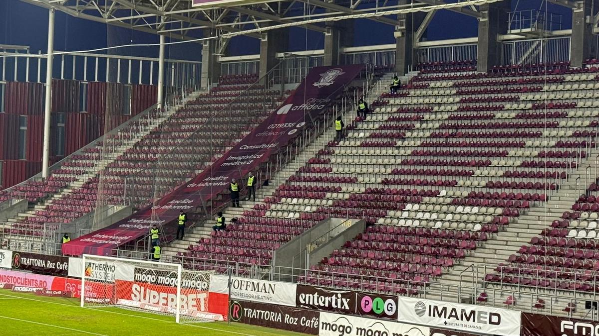 Imagini înainte de Rapid - U Cluj // 31.01.2026