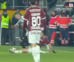 A luat galben cu U Cluj și va rata meciul Hermannstadt - Rapid