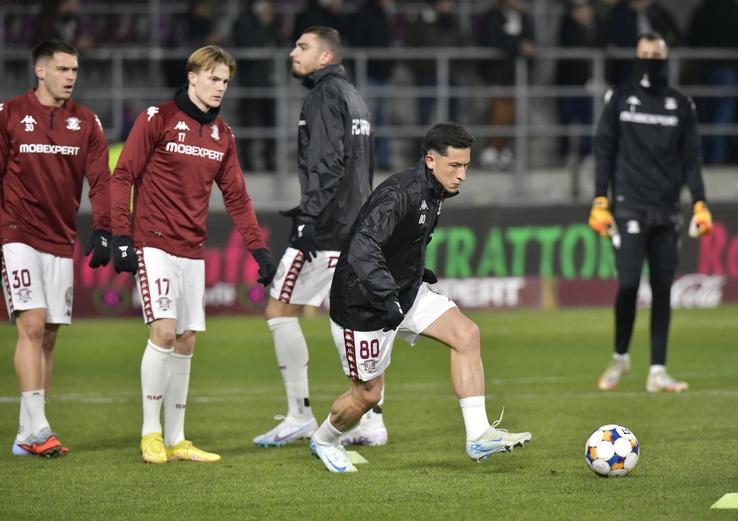 Imagini înainte de Rapid - U Cluj // 31.01.2026