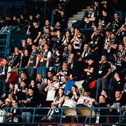U-BT, susținută de peste 500 de fani în deplasarea de la Belgrad/Foto: Dragana Stjepanovic (aba-liga.com)