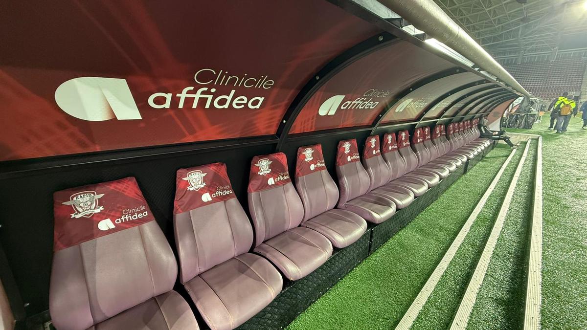Imagini înainte de Rapid - U Cluj // 31.01.2026