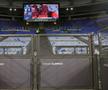 Tifosii biancocelesti au refuzat să susțină pe Lazio la meciul cu Genoa, lăsând gol stadionul Olimpico / Foto: Imago