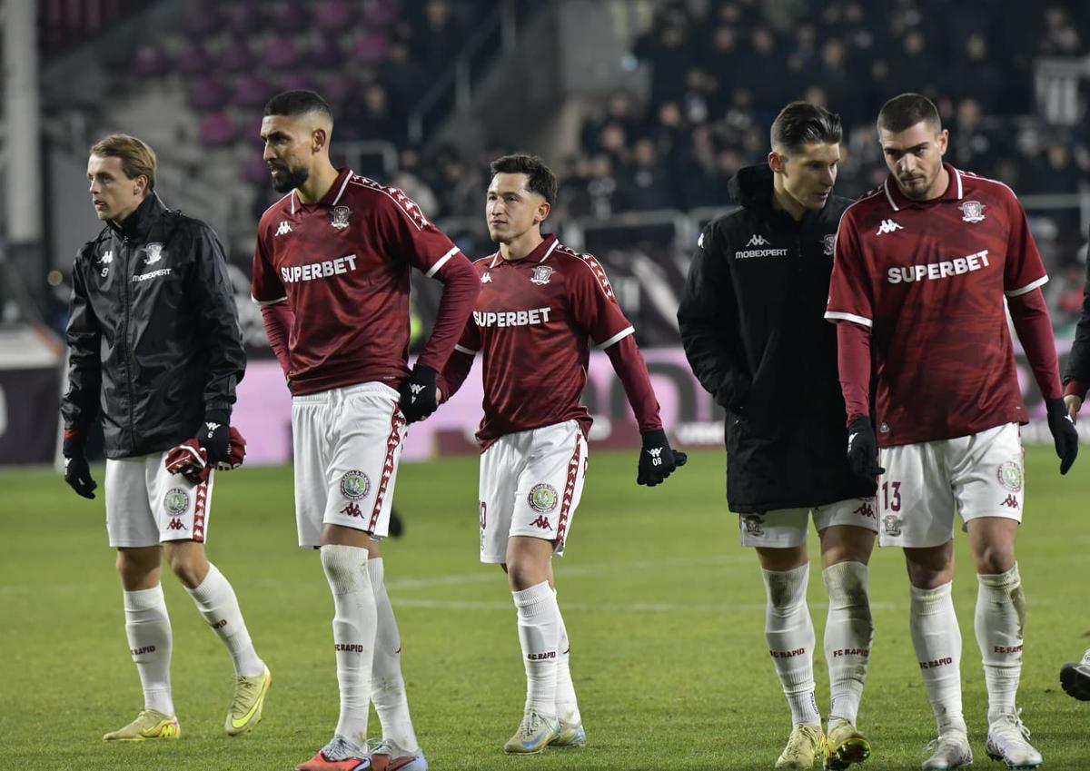Cristi Săpunaru s-a speriat de ce a văzut în Rapid - U Cluj: „Nu ne-au lăsat să respirăm. Nu mai e timp!”