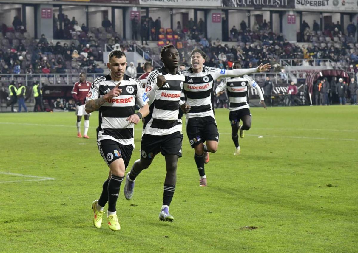 U Cluj produce surpriza în Giulești și schimbă iar toate calculele pentru play-off! Rapid ratează primul loc » Noul clasament din Superliga