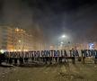 Tifosii biancocelesti s-au adunat în Roma pentru a-l contesta din nou pe Claudio Lotito, președintele lui Lazio, în timpul partidei cu Genoa / Foto: Instagram vdn_official