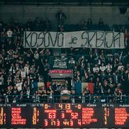 U-BT, susținută de peste 500 de fani în deplasarea de la Belgrad/Foto: Dragana Stjepanovic (aba-liga.com)
