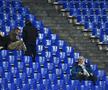 Tifosii biancocelesti au refuzat să susțină pe Lazio la meciul cu Genoa, lăsând gol stadionul Olimpico / Foto: Imago