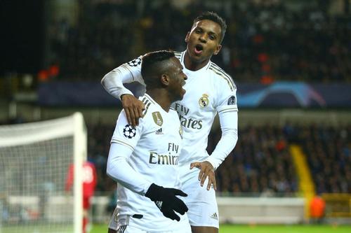 Rodrygo Goes (dreapta) și Vinicius Jr. // sursă foto: Guliver/gettyimages
