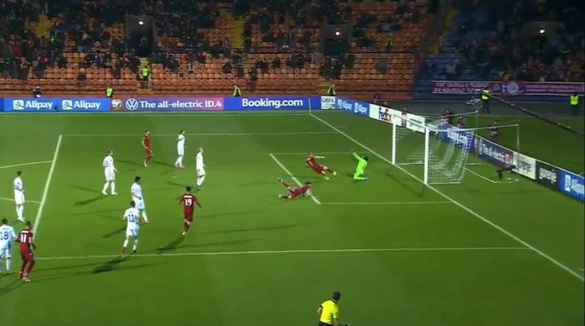 Golul de 2-2 din Armenia - România, marcat de Varazdat Haroyan, a venit dintr-o poziție de ofsaid. „Tricolorii” au pierdut în cele din urmă, 2-3.