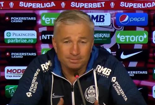 Dan Petrescu (55 de ani), antrenorul campioanei CFR Cluj, acuză probleme de lot înaintea meciului cu CS Universitatea Craiova, programat duminică, de la ora 21:00.