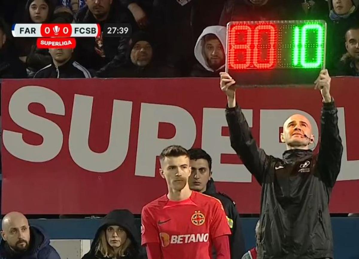 Schimbare Eduard Radaslavescu în Farul - FCSB