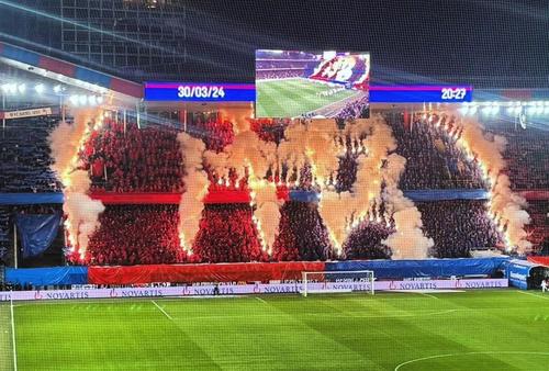 FC Basel - FC Zurich, scor 2-2, derby-ul rundei cu numărul 29 din prima ligă a Elveției, s-a jucat într-o atmosferă incendiară.