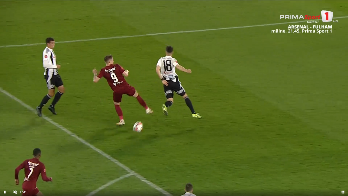 CFR a cerut penalty cu U Cluj