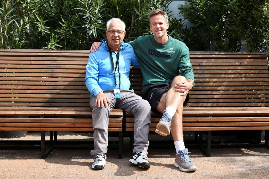 Magnus Norman, antrenorul lui Stan Wawrinka, alături de Ion Geantă la Țiriac Open Foto: Cristi Preda Antrenorul lui Stan Wawrinka, dezvăluiri inedite într-un dialog cu GSP » Pentru care jucător ar plăti bilet să-l vadă evoluând înaintea lui Jannik Sinner