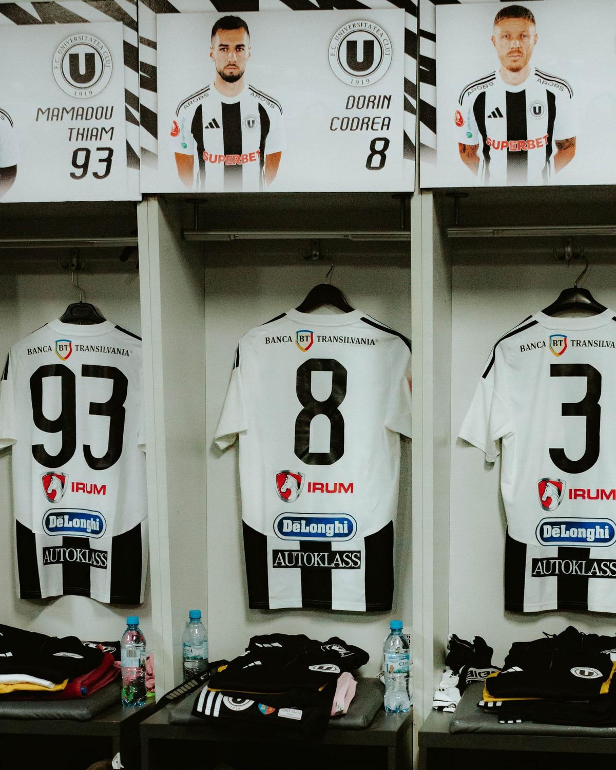 U Cluj - CFR Cluj, imagini înainte de meci