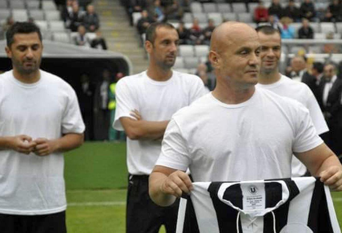 Cristinel Pojar, legendă la U Cluj, fost „secund” de nădejde al lui Dan Petrescu, one-club man