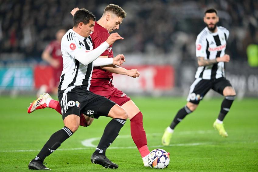 U Cluj - CFR Cluj, în etapa a doua din play-off-ul Superligii, foto: Imago Images