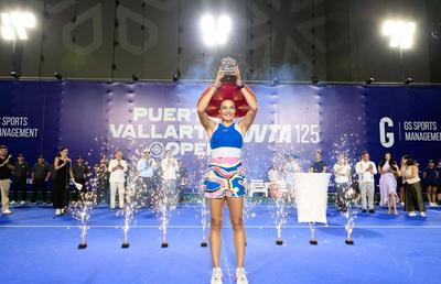 Ce a spus Jaqueline Cristian după ce s-a impus la Puerto Vallarta: „Acest trofeu este primul pas spre asta”