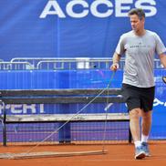 Magnus Norman, antrenorul lui Stan Wawrinka, la Țiriac Open Foto: Cristi Preda