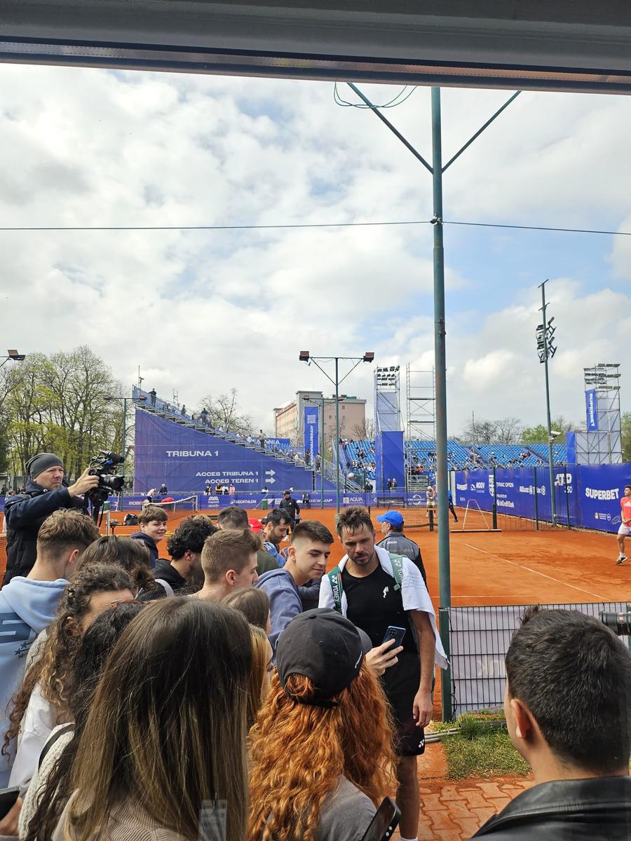 Stan Wawrinka a revenit la București și joacă marți la Țiriac Open: „Simt că sunt la un nivel competitiv”