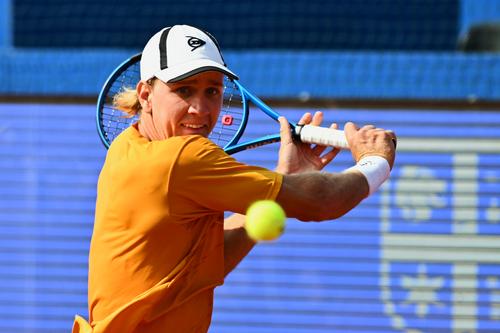 Filip Jianu în acțiune FOTO Raed Krishan/Țiriac Open