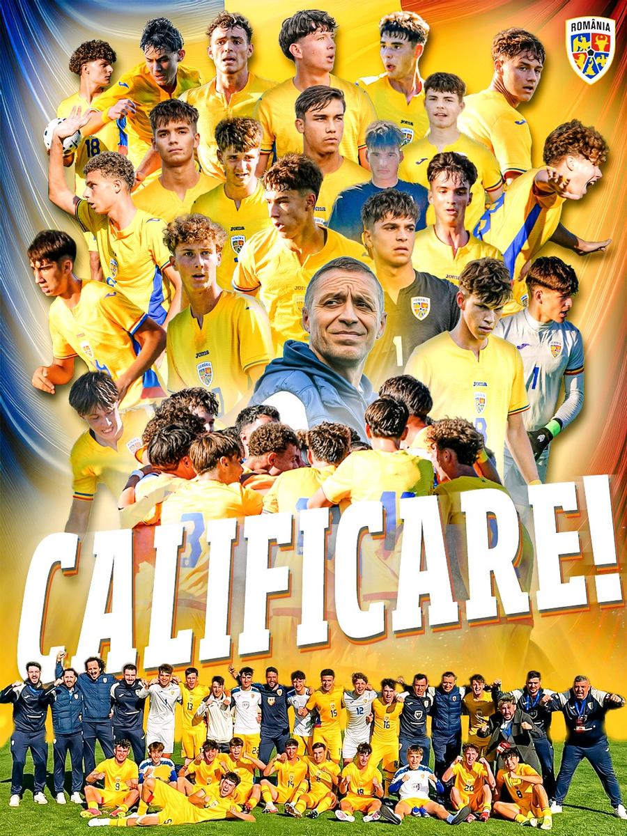 România U17 a pierdut, dar s-a calificat la Campionatul Mondial! Cum s-a ajuns în această situație