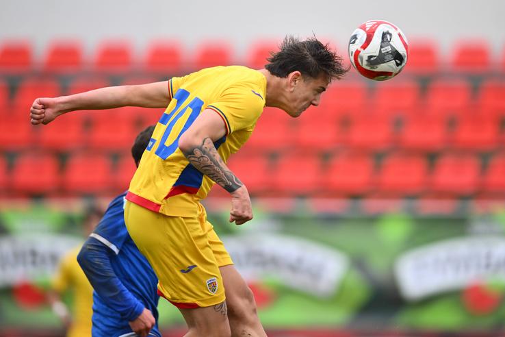 Fernando Pellegrini, cu numărul 20, în acțiune contra lui Liechtenstein // foto: Imago Images