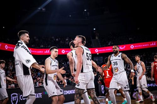 U-BT Cluj-Napoca s-a calificat matematic în play-off-ul Ligii ABA/Foto: liga-aba.com