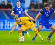Vlad Dragomir, David Strelec în Slovacia - România, meci amical // 31 martie 2026, foto: Getty Images