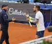 Damir Dzumhur discutând cu supervisor-ul Zsolt Beda FOTO Cristi Preda
